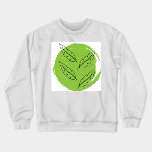 Feuilles de joie Crewneck Sweatshirt